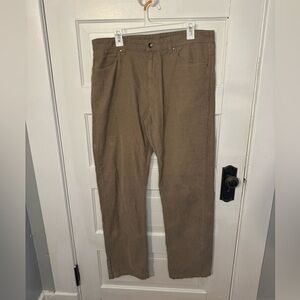 Calvin Klein brown corduroy pants. Size 36x34.